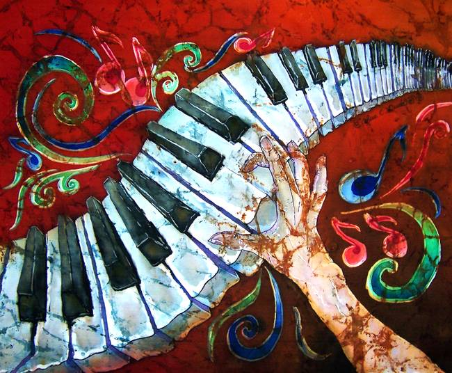 Music--Crazy-Fingers--Piano-Keyboard_art
